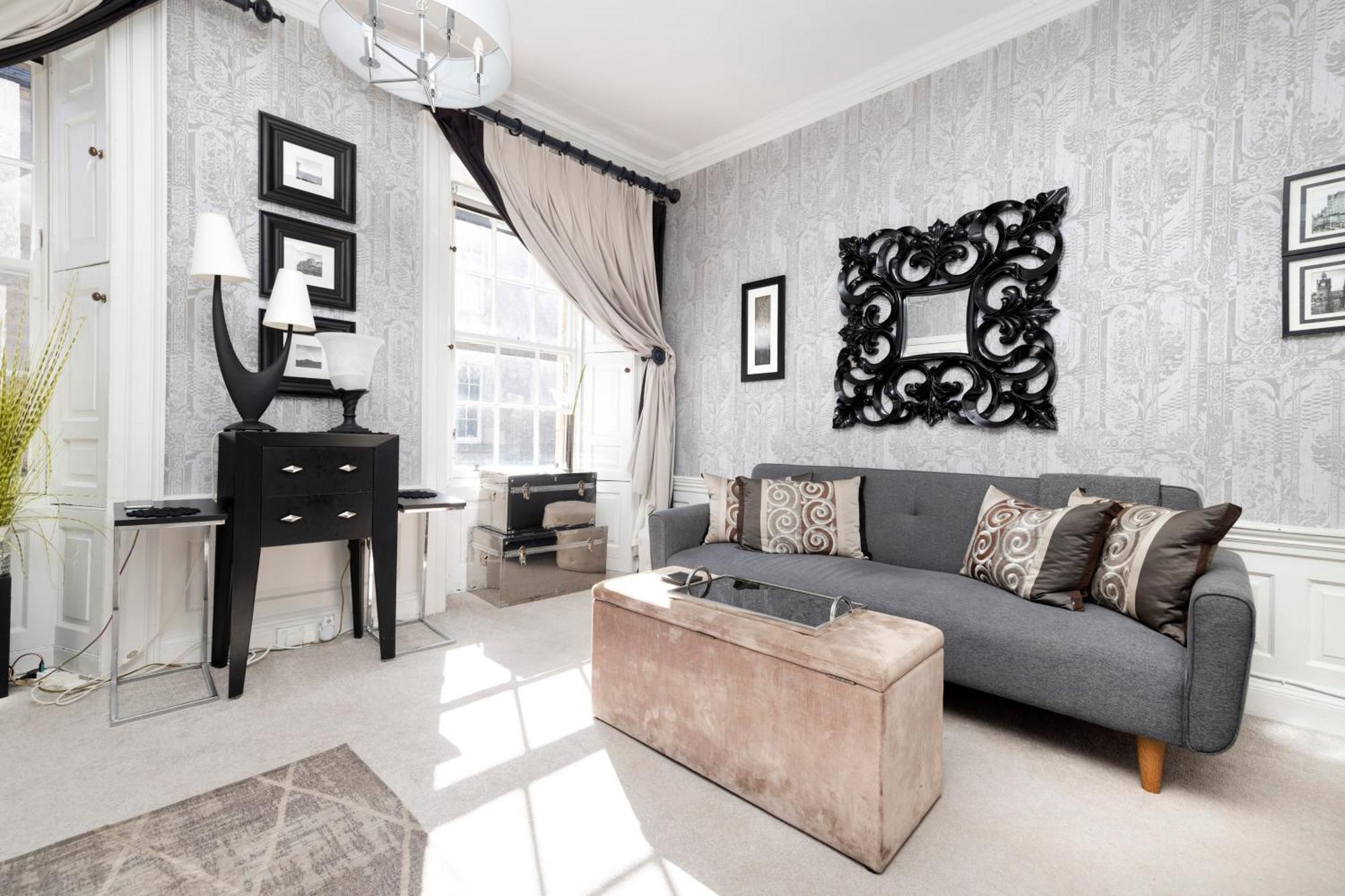 Joivy Exclusive Apartment At The Heart Of New Town EDI Buitenkant foto