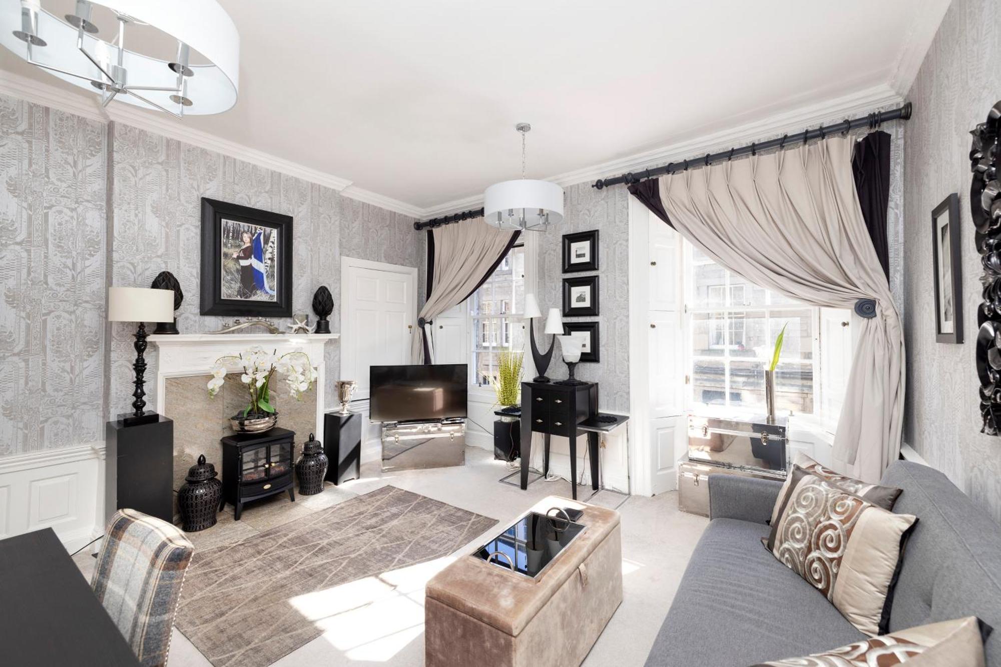 Joivy Exclusive Apartment At The Heart Of New Town EDI Buitenkant foto